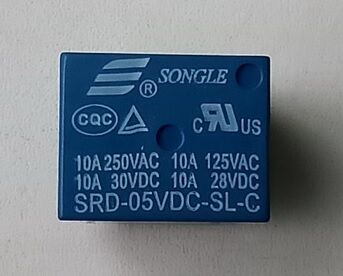 Реле пост.тока =5V, по 20 грн/шт. Songle SRD-05VDC-SL-C (от 5 шт!)